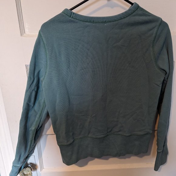 Gap Brazil Wash “Vintage Soft” Sweatshirt in Boggy Green - Picture 3 of 4